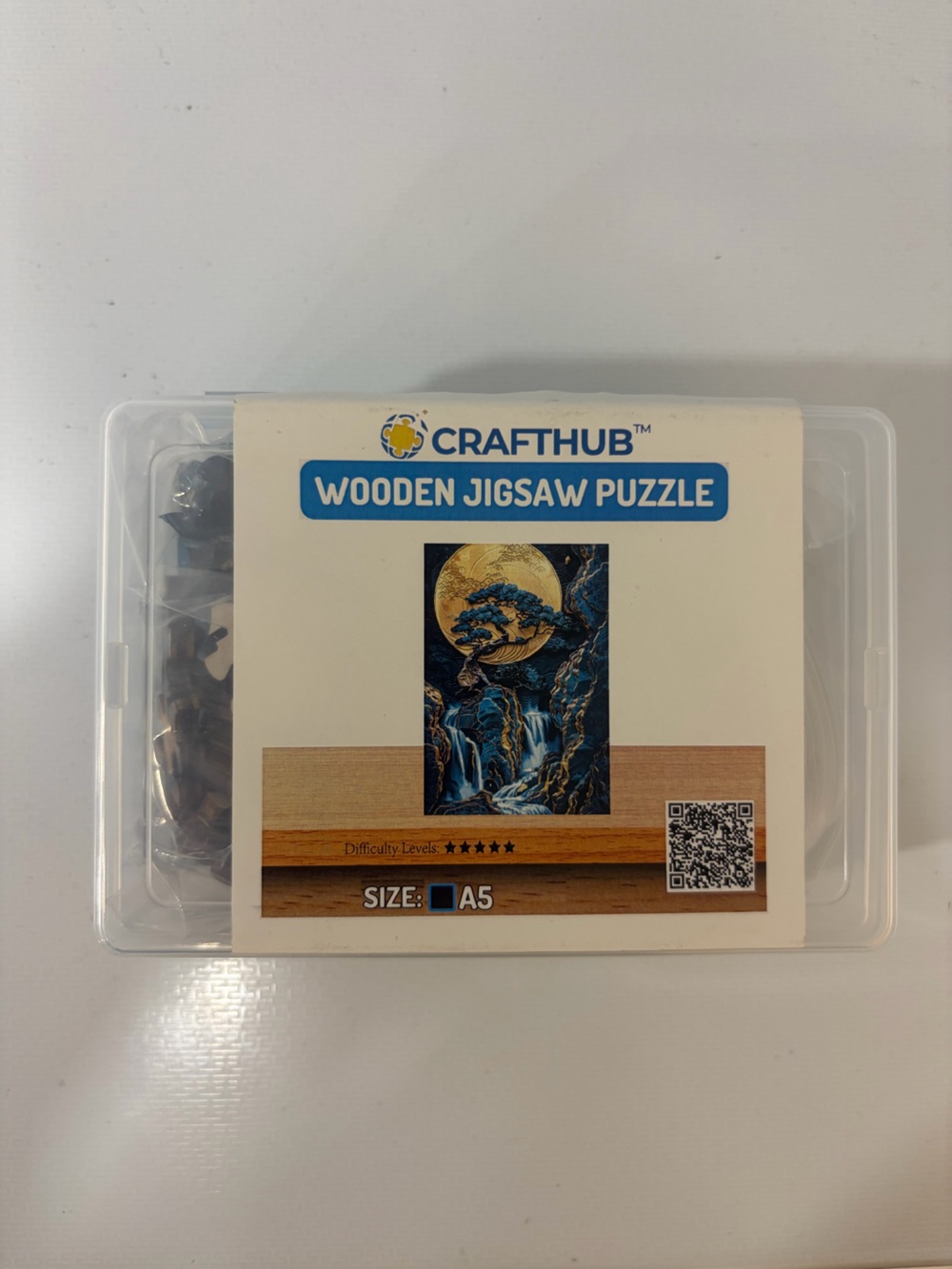 Crafthub A Golden Coin with a Jade Tree Wooden Jigsaw Puzzle